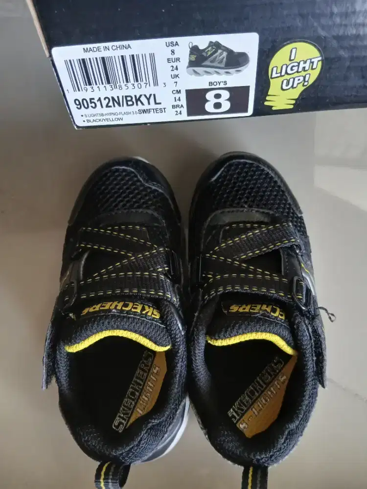 Sepatu anak 1 sd 2 tahun skeechers