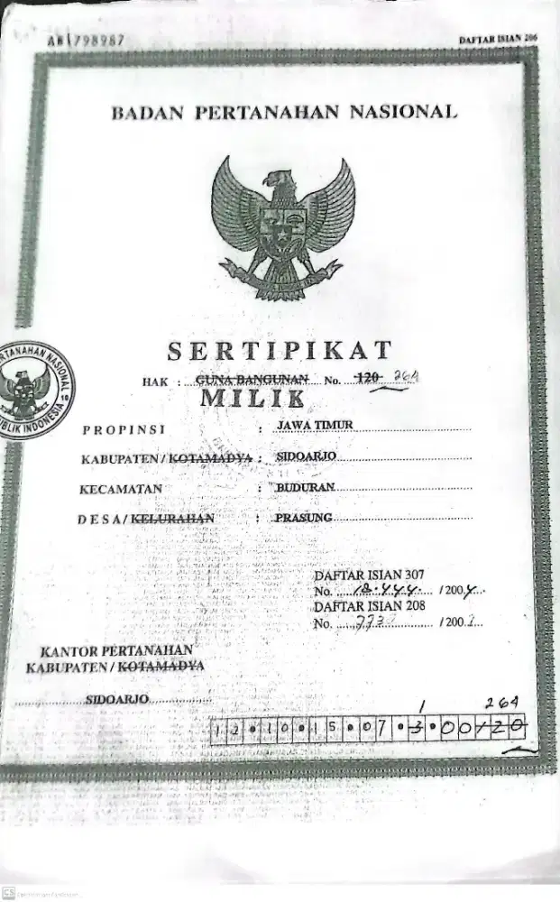 Rumah di jual di sidoarjo