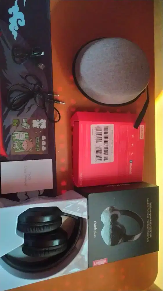 Headphone Bluetooth Lenovo Thinkplus