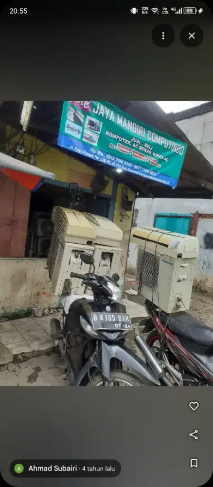 Menerima ac bekas dg segala kondisi