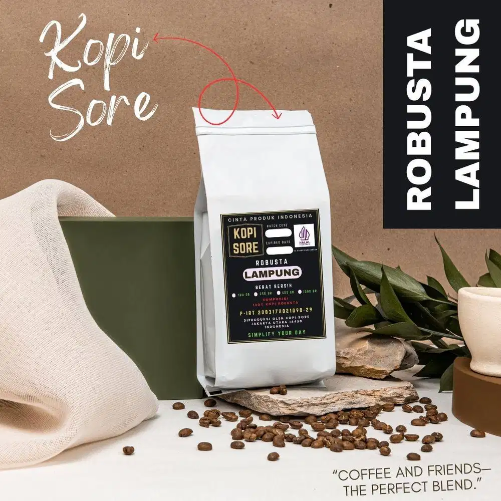 KOPI SORE - 100% Kopi Robusta Murni