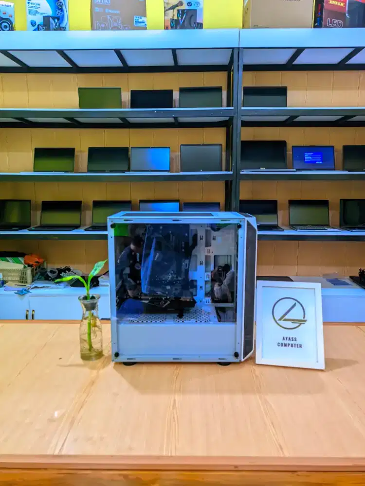 PC Gaming Ryzen 5-3400G ram 16GB kit SSD 480GB VGA RX 570 4GB