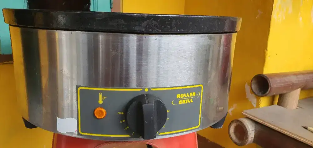 Roller gril mesin crepes resto
