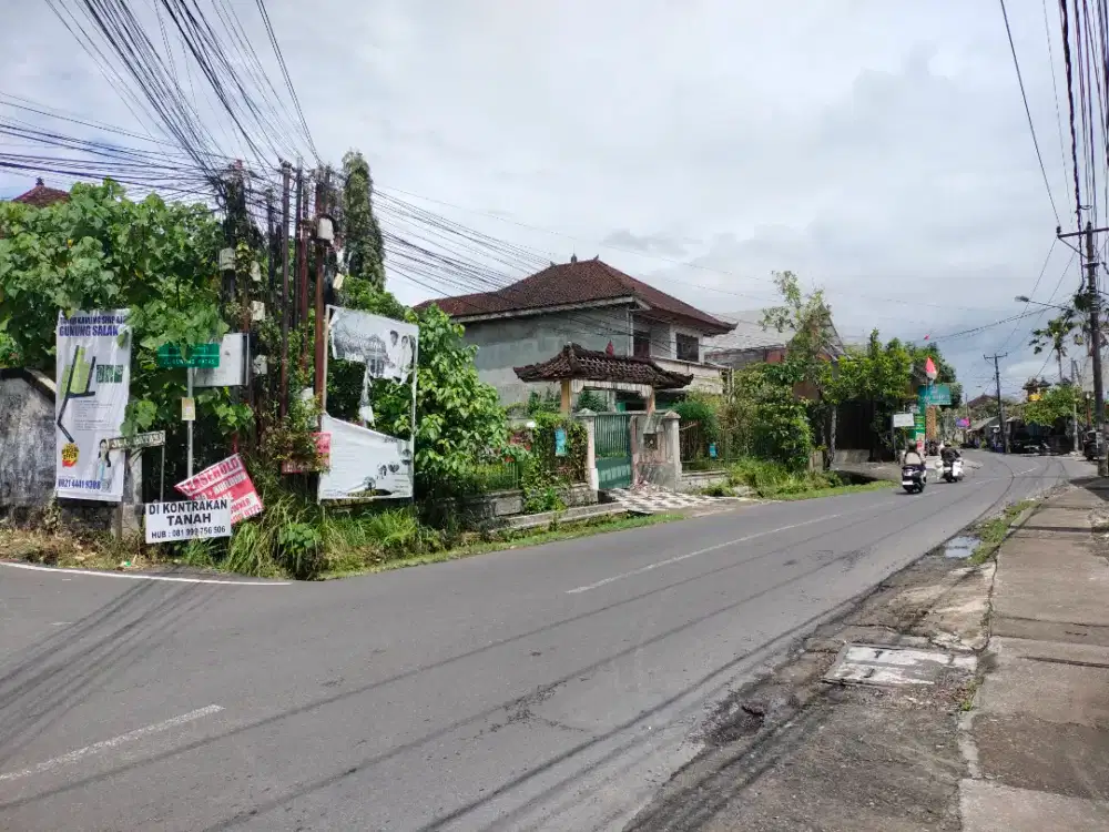TANAH MURAH JALAN UTAMA GUNUNG SALAK KEROBOKAN