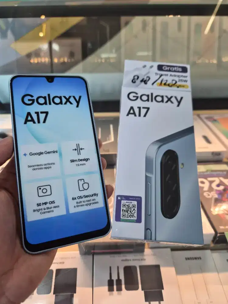 New Galaxy A17 ram 8+8/128