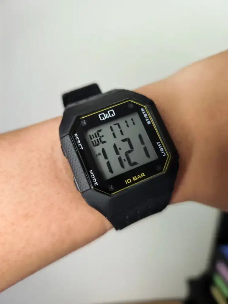 Jual jam Q&Q M158 bekas seken masih bagus siap pakai