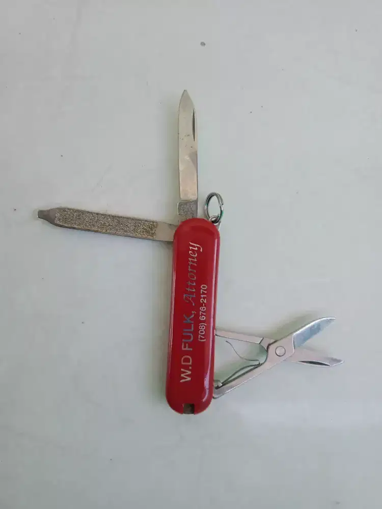 Victorinox Clasic sd 58mm second original dijamin 100% Asli