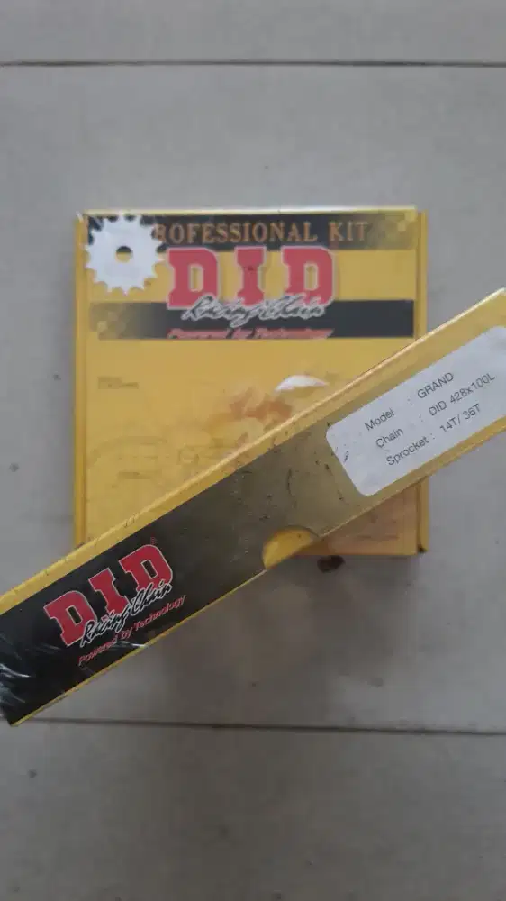 Gear set honda grand merk DID