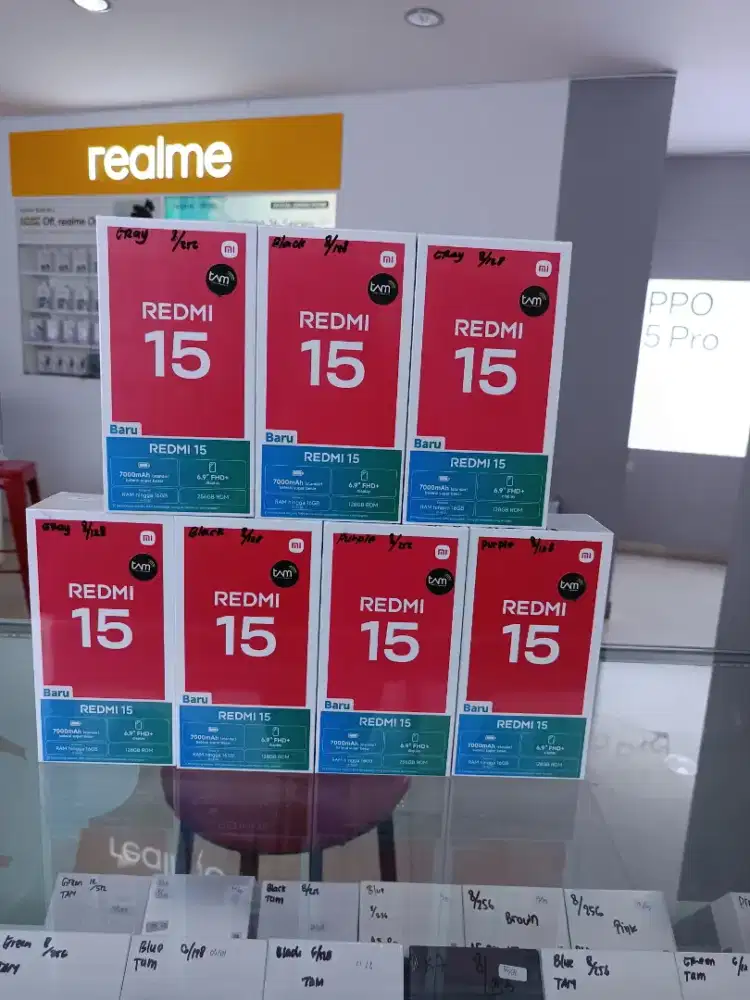 PROMO REDMI 15 TERBARU GARANSI RESMI