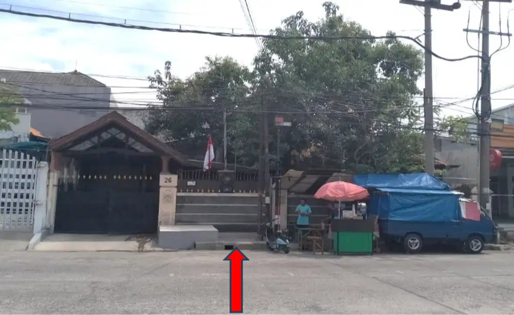 Rumah di Jln Raya Kupang Baru ,Surabaya,SHM, 479m