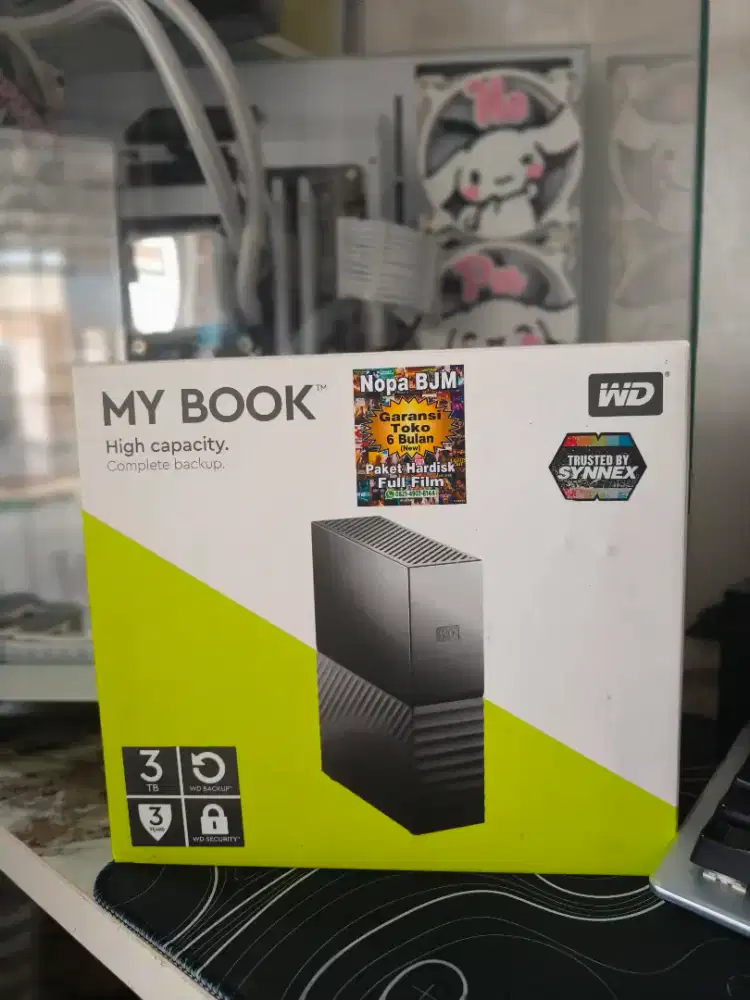 Hardisk Eksternal Portable 3 Tera Garansi 6 Bulan Kesehatan 100%