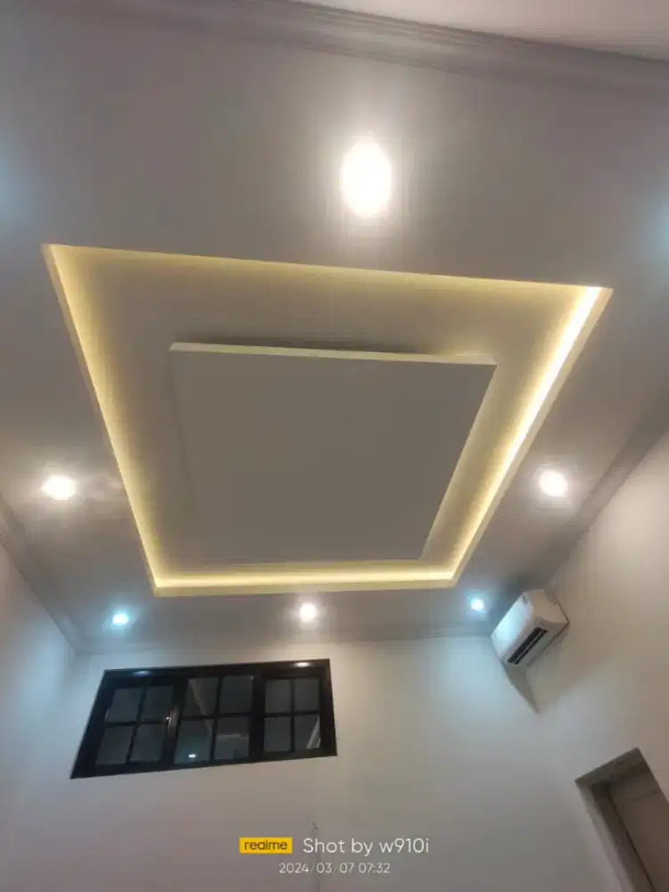 Furniture dekorasi plafon gypsum murah pvc wpc spesialist gypsum