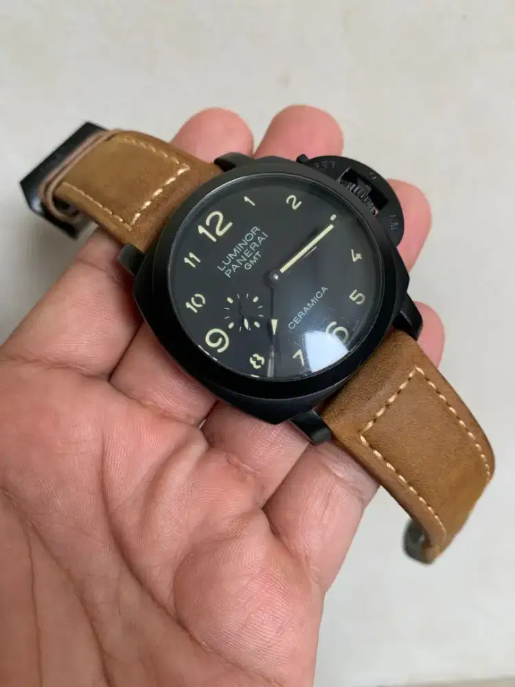 luminor panerai gmt cal p 9001 swissmade