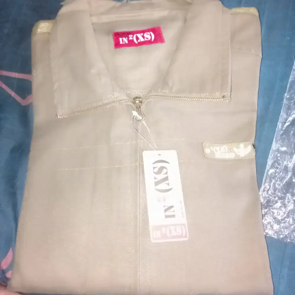 Jaket hijau army kanvas