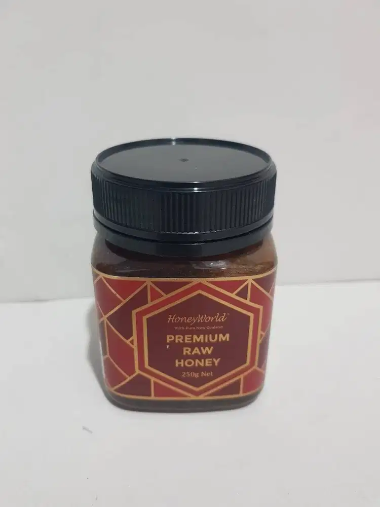 madu honeyworld honey world preium raw honey 250gram
