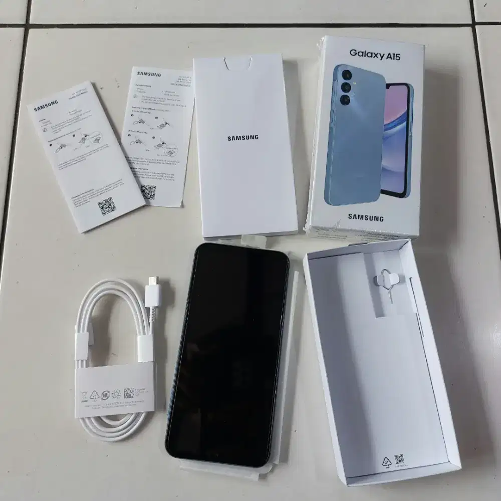 SAMSUNG Galaxy A15 8GB/256GB - NFC - Fingerprint - Masih Garansi