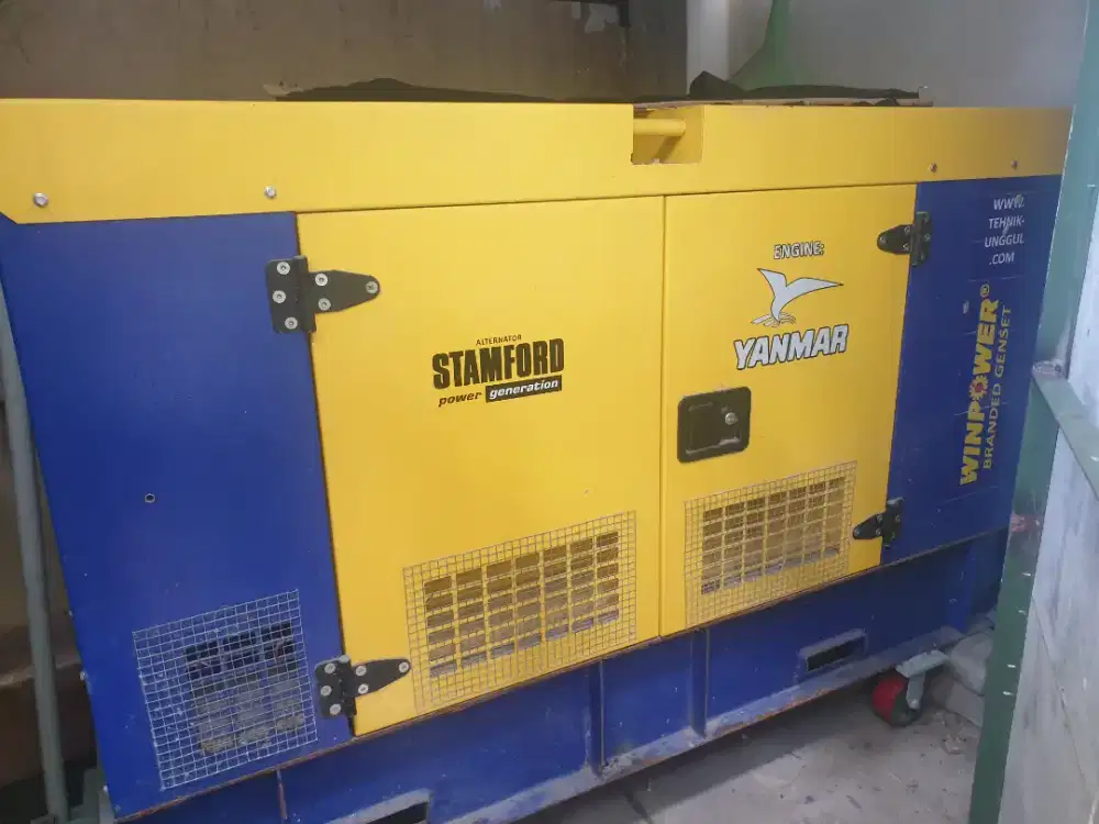 Power merk Yanmar Built Up. Dinamo merk Stamford Built Up