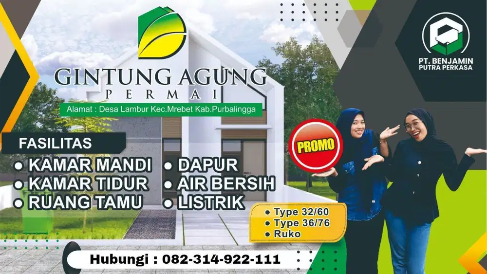 rumah subsidi dekat bobotsari purbalingga
