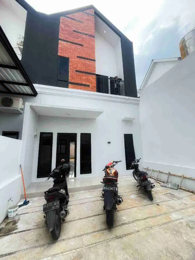 RUMAH INDUSTRIAL LOKASI DEKAT KAMPUS USU MEDAN SIAP HUNI