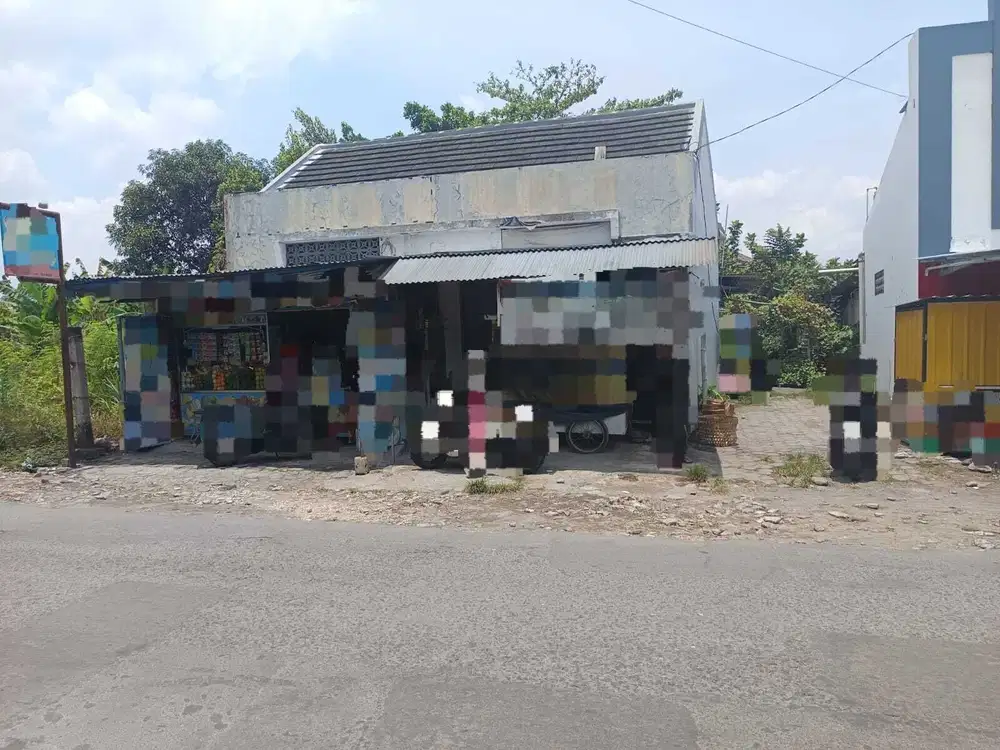 Tanah Premium Bonus bangunan pinggir jalan utama Pandega Marta Pogung