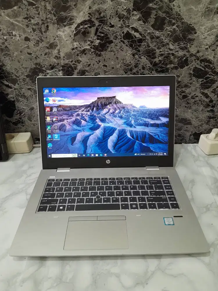 Hp probook 640 G4, Core i5 gen8, Ram 8GB, Ssd 256GB, Layar 14in. bL