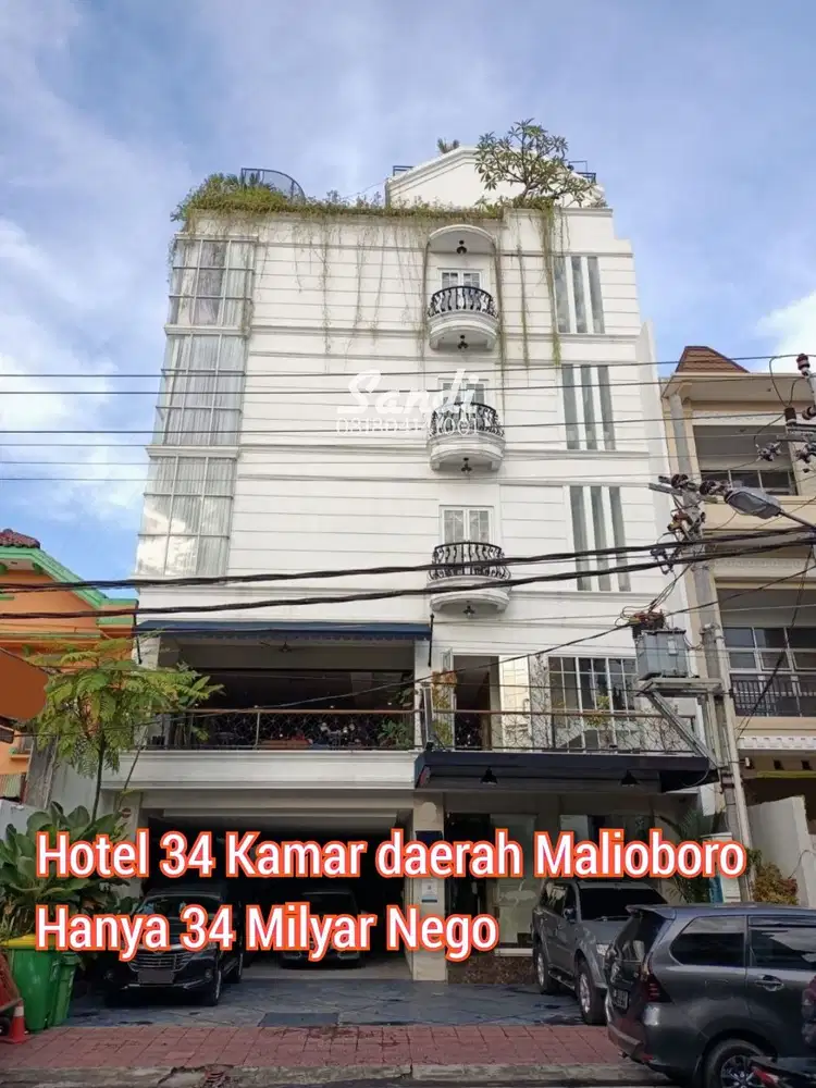 TERMURAH Hotel Malioboro Jogja 34 Legalitas Lengkap Siap AJB