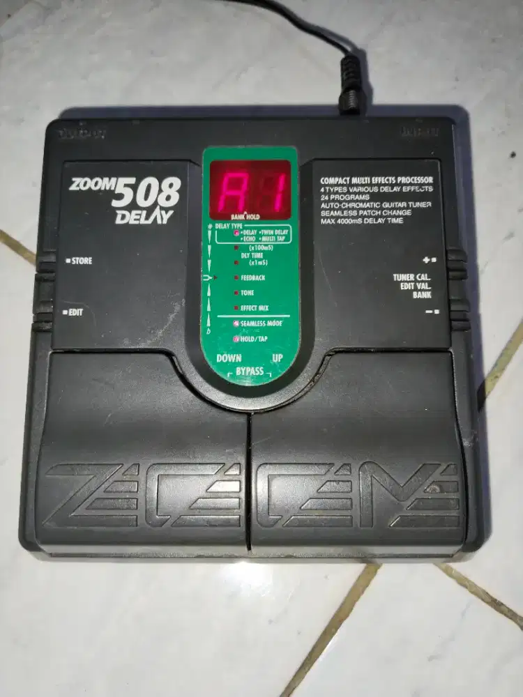 efek zoom gitar khusus delay dgn macam variasi mantap nett