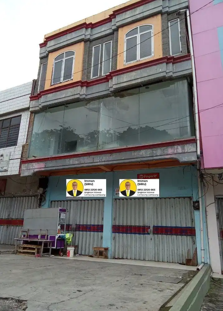 Ruko Gandeng 2 Pintu Dijual Di Kedaton Bandar Lampung