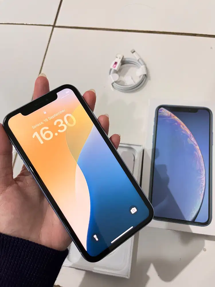 DIJUAL IPHONE XR 128GB Fullset/ Bekas Pemakaian No minus Body