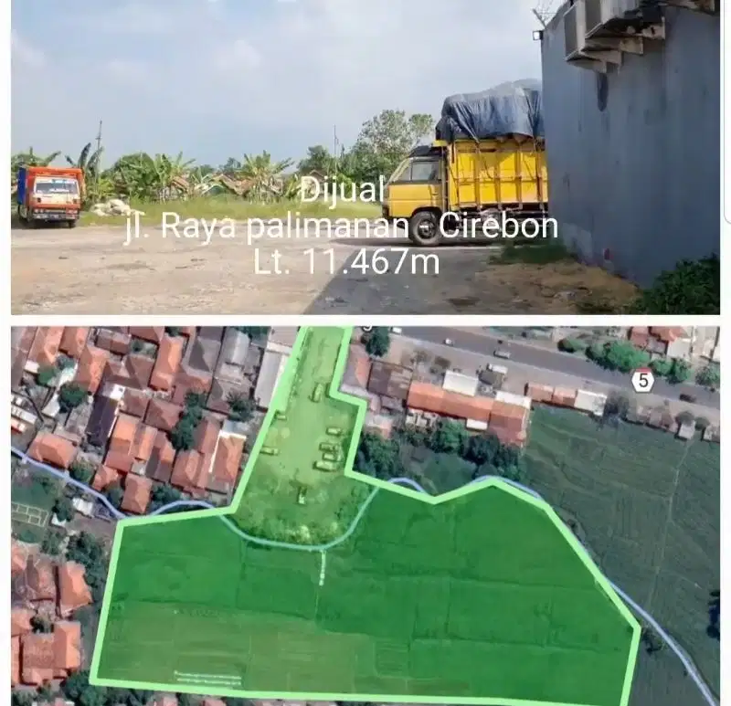 Tanah di palimanan Cirebon