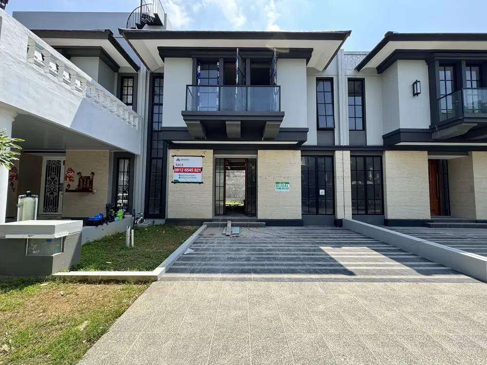 Dijual Villa Citraland Gama City Cluster Clarke Quay ukuran 9x20