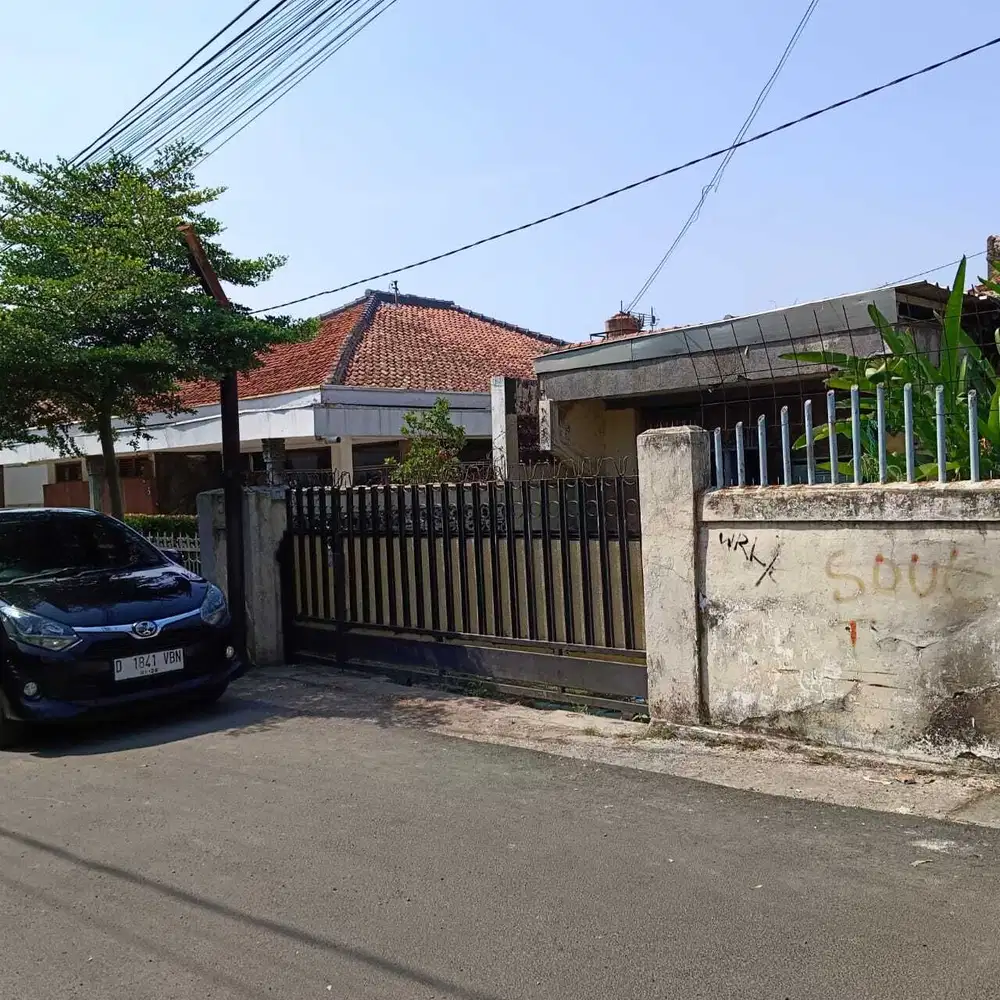 Jarang ada! Rumah hitung tanah belakang PVJ 50 mtr dari Sukajadi