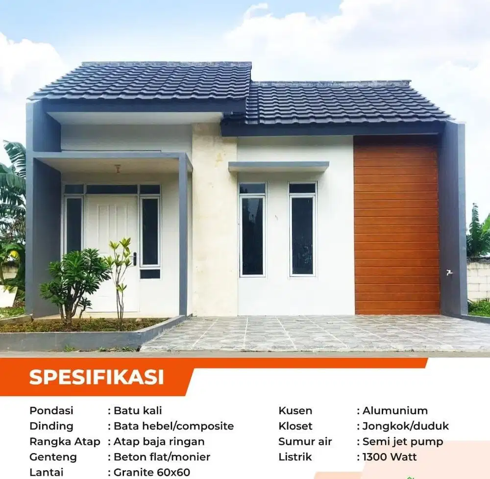 Rumah cluster syariah nyaman dan strategis di Mustika Jaya,kota Bekasi