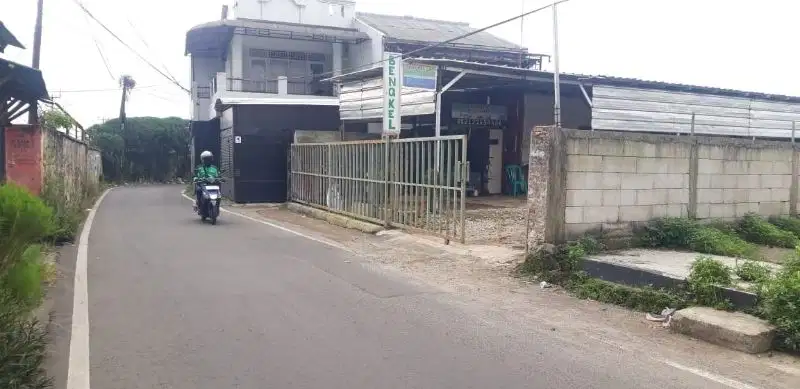 Dijual Cepat Tanah Siap Bangun di Pinggir jalan raya Muara Cikaret