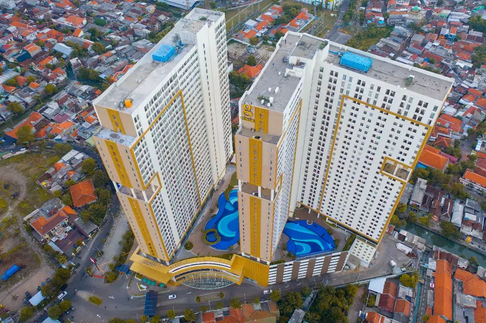 7 menit dari Tunjungan plaza | Apartemen Gunawangsa Tidar | Furnished