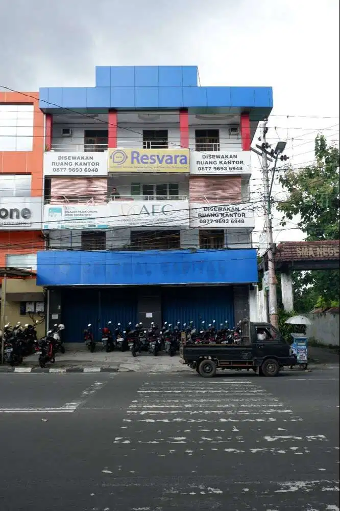 Ruko di pusat bisnis Jogja disewakan harga terjangkau, strategis