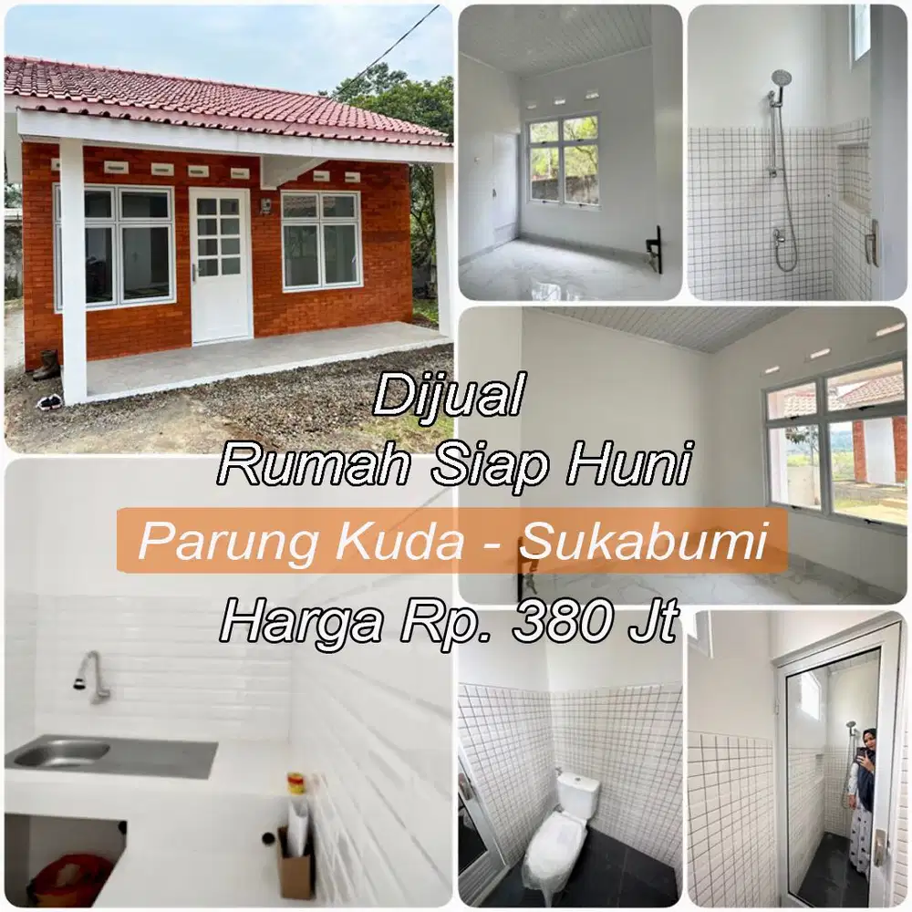 Dijual Segera Rumah Parung Kuda Sukabumi