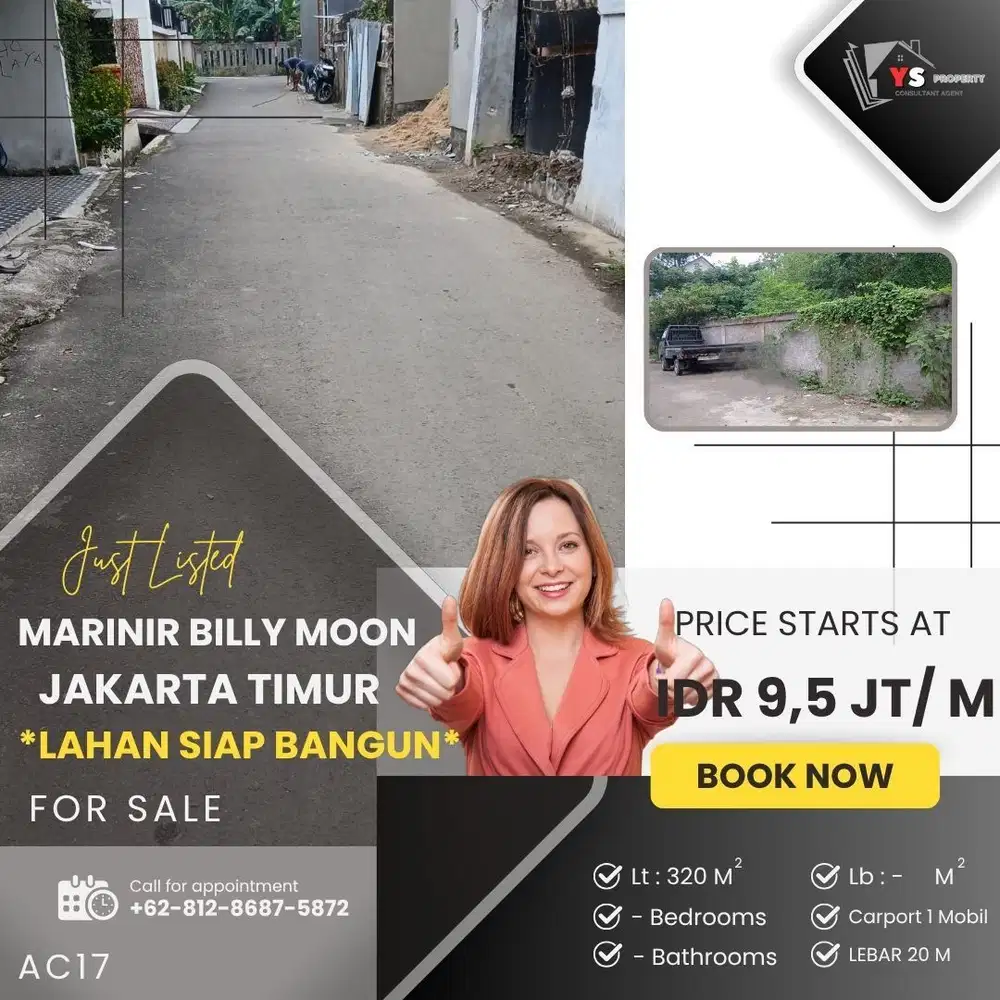 MARINIR BILLY MOON JAKTIM LAHAN SIAP BANGUN LEBAR 20 HARGA MURAH AC17