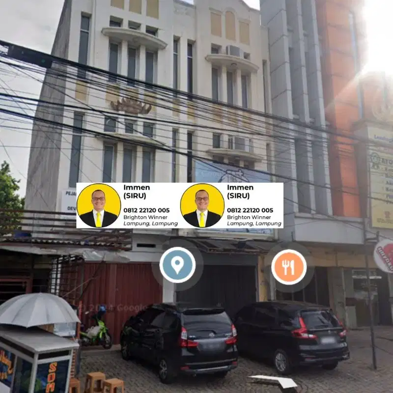 RUKO DIJUAL CEPAT DI KEDATON TEPAT DIPUSAT KOTA BANDAR LAMPUNG