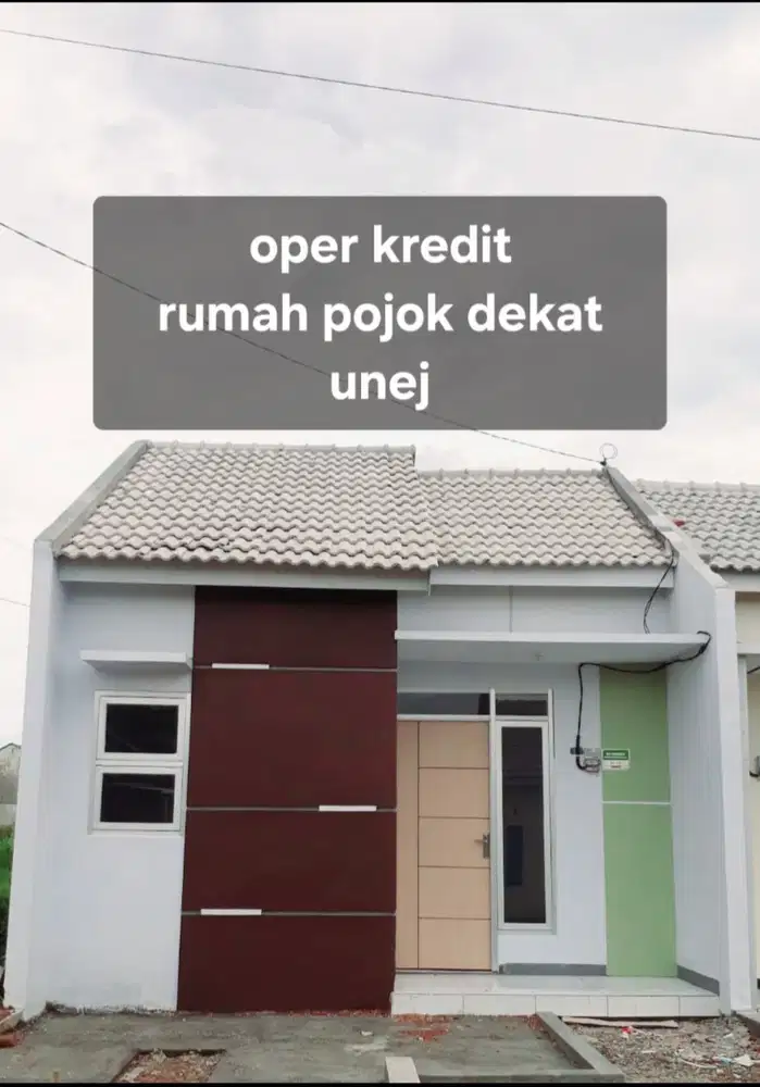 Rumah dijual dekat kampus unej bisa kes/ oper kredit