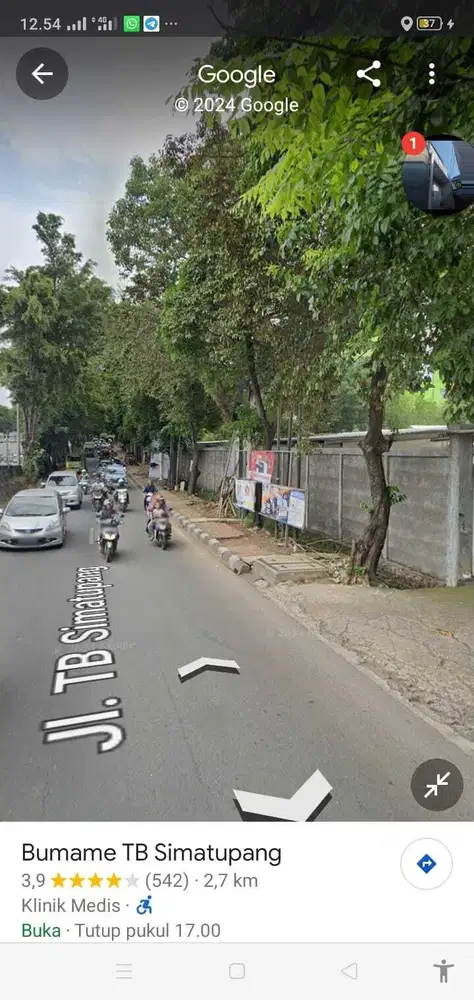 TANAH 70% NJOP di Jakarta Selatan