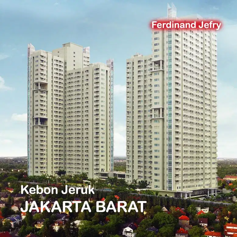 Apartemen Exlucive di pusat bisnis Jakarta Barat di Metro Park Residen