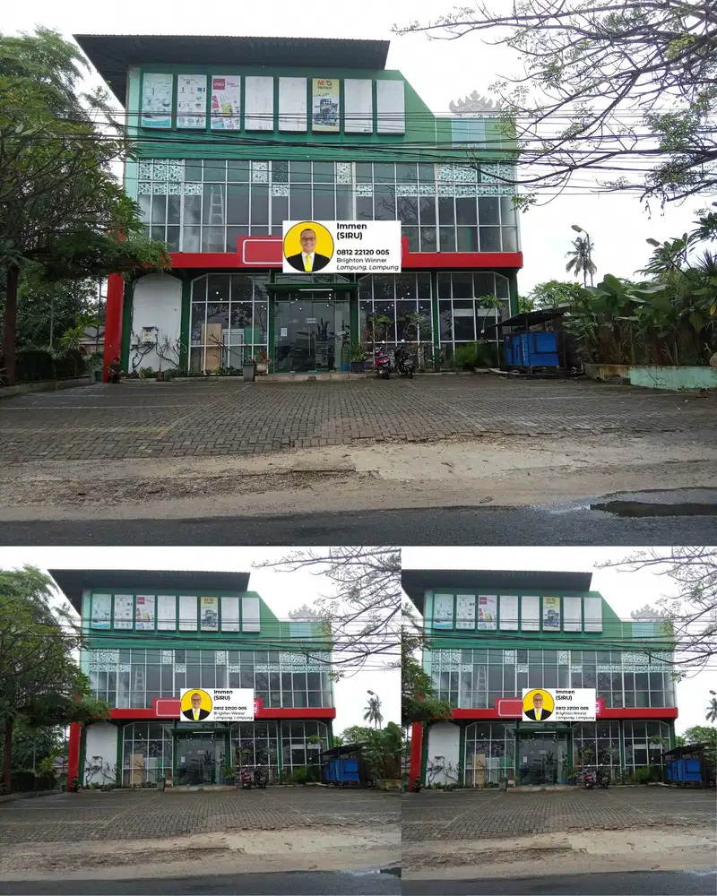 Ruko 4 Pintu Dijual di Kedamaian Tanjung Karang Timur Bandar Lampung
