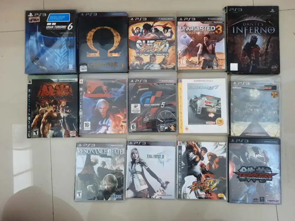 Game PS3 koleksi pribadi