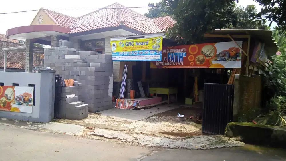 Rumah Siap Huni + Usaha Toko Matrerial Di Dukuhpuntang Cirebon