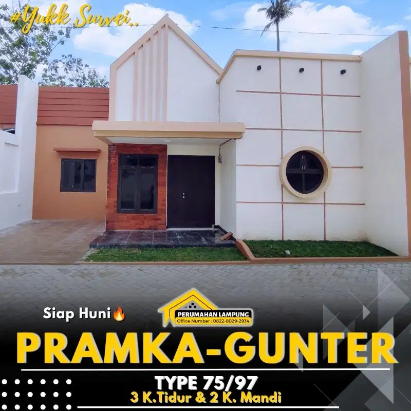 Rumah Komersil Siap Huni Kota Bandar Lampung