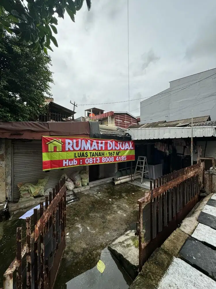 Dijual Rumah di Cempaka Putih Luas 167m harga miring