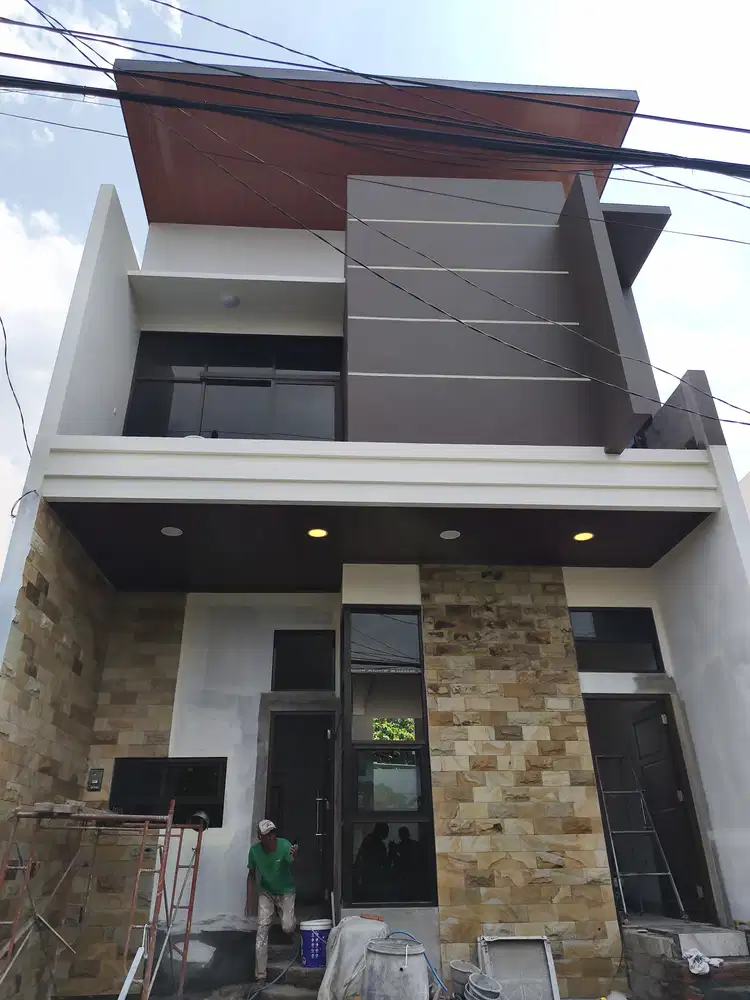 Rumah 2 Lantai Proses Bangun, Jalan Kaliurang Km. 8