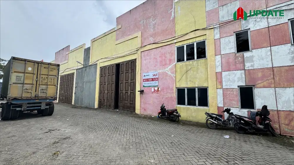 Dijual Gudang Dexada Kim 2 jalan Pulau Pinang VII Medan