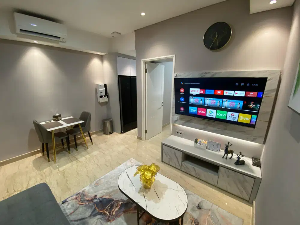 Dijual Apartemen Podomoro Tower Lincoln tipe 1 Br Ukuran 42m2